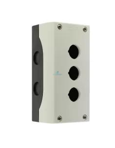 Eaton 216538 m22-i3 Caja de 3 orificios, negro/gris